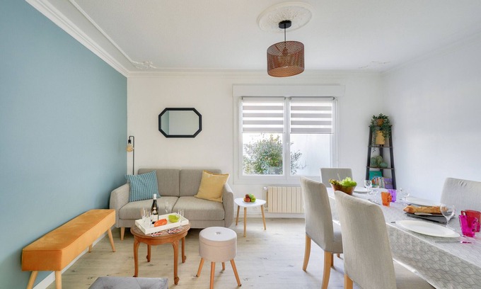 Guilvinec Chalet De Esquí | A 400 m de la playa - casa para 6 personas