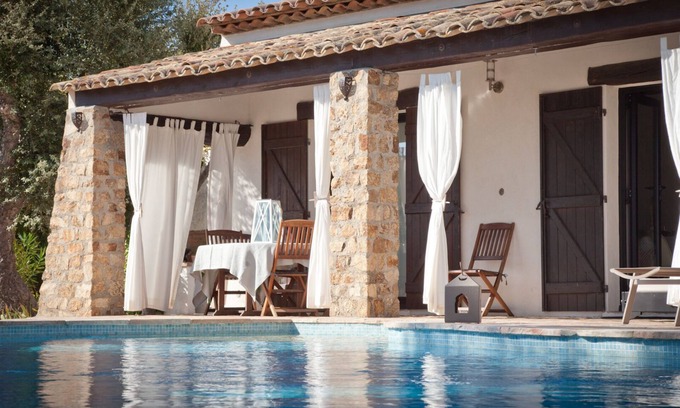Saint-Aygulf Casa | 400 m del mar, Villa con espléndidas vistas al mar, piscina infinita climatizada