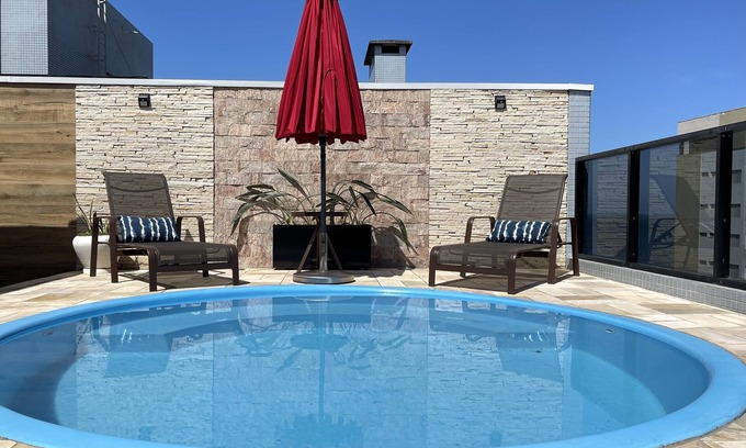 Caioba Apartamento | (41) 99940-4194 - BEAUTIFUL CAIOBÁ PENTHOUSE - AV. ATLANTIC - MAX 6 PEOPLE - FAMILIES