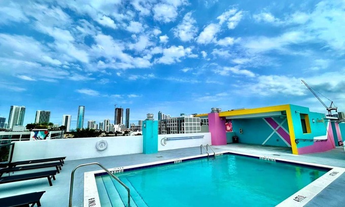 Wynwood Art District Apartamento | 42 m² Apartamento ∙ 1 habitación ∙ 3 huéspedes