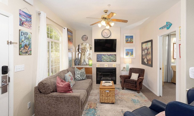 Oceano Condominio | 444 Pier Ave. #601: 1 BR, 1 BA Condominium in Oceano, Sleeps 3