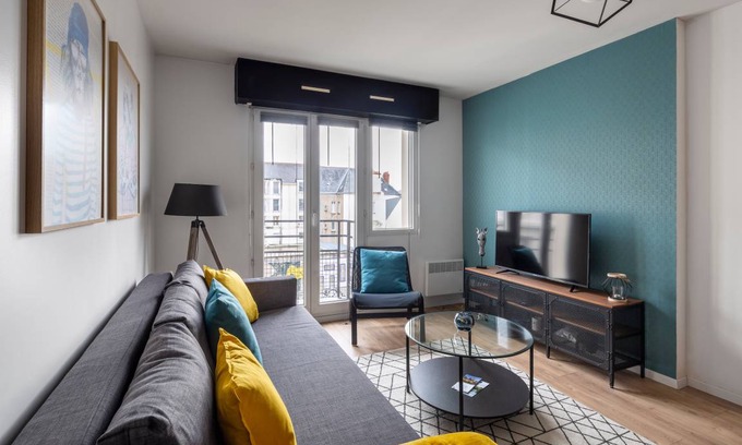 Madeleine-Champ de Mars Apartamento | 47 m² Apartamento ∙ 1 habitación ∙ 4 huéspedes