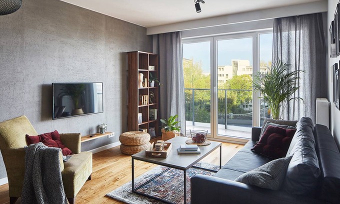 Zoliborz Apartamento | 47 m² Apartamento ∙ 1 habitación ∙ 4 personas