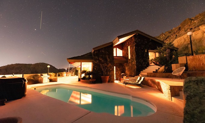 Twentynine Palms Casa | 49 Palms Park Pl Joshua Tree National Park, Amazing views 5 ac estate Pool Spa
