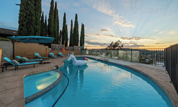 Rancho San Diego Casa | 4BR/2Bth, Pool, View, 4 Parking, King Bed, Big Yard