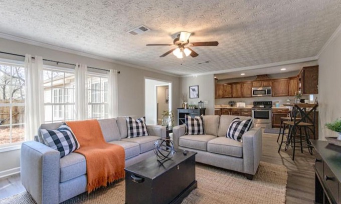 Cartersville Casa | 4BR Ranch Style Home A Mile From Historic Downtown