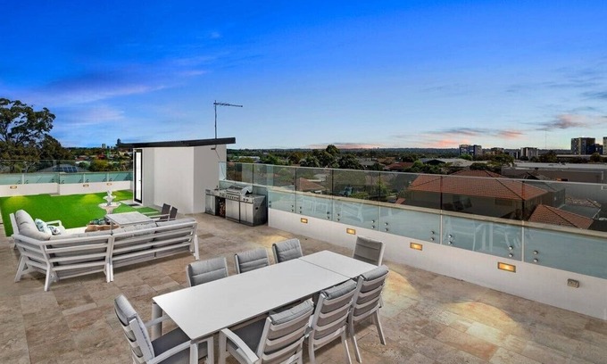Lidcombe Casa | 4Level Luxury with Rooftop Oasis with City Skyline views