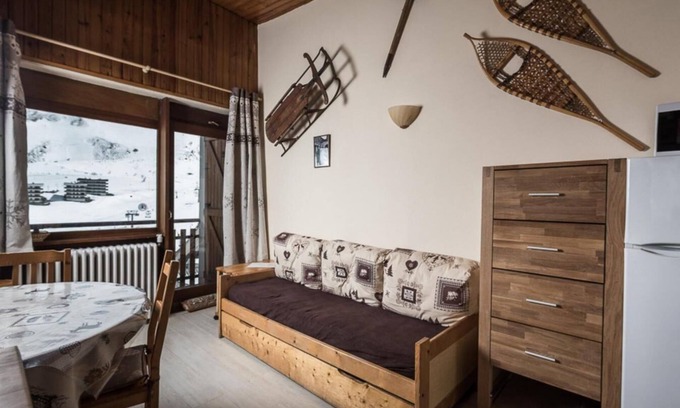 Les Almes Apartamento | 4.o piso, balcón, tv, local para esquís, 40m², Tignes