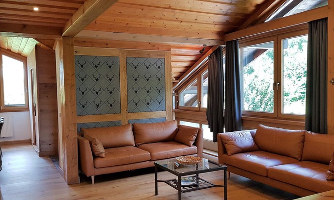 Ofterschwang Casa | Casa de vacaciones directamente en el remonte / escuela de esquí + alquiler de esquí justo en la puerta