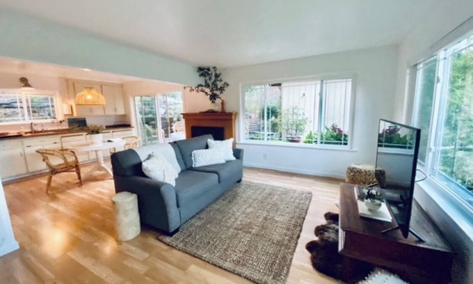 San Geronimo Apartamento | 🌿5.0 Rating🌿 Sunny, spacious cozy retreat + firepit. World-class trails!