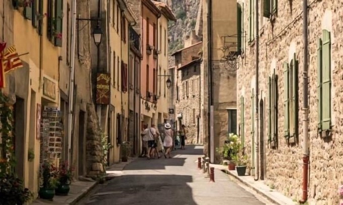Villefranche-de-Conflent Casa | Casa de 5 dormitorios en el hermoso pueblo amurallado de la UNESCO en los Pirineos