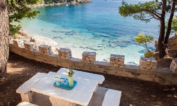 Orebic Villa | Villa de 5 dormitorios frente a la playa en Peljesac. Impresionante playa. 1a FILA. PROPIETARIO AMERICANO