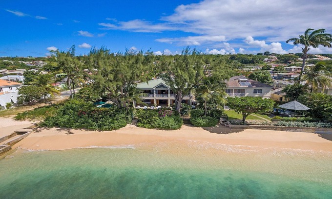 Fitts Village Villa | 5 Bedroom Beachfront Villa With Stunning Sea Views - Includes Cook Service