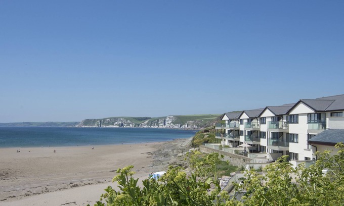 Bigbury-on-Sea Cabaña | 5 Calzada de la isla de Burgh, BIGBURY-ON-SEA