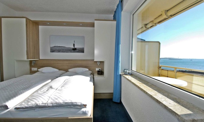 Helgoland Casa | 5. Doppelzimmer Seeseite/balkon - Hotel Quisisana
