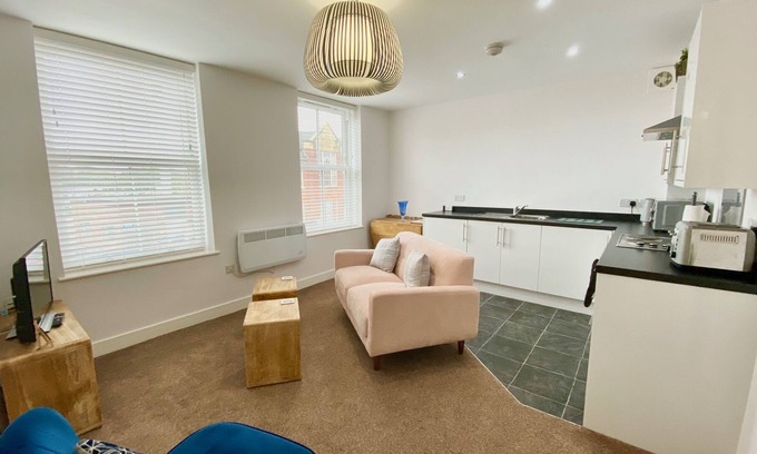 Stafford Apartamento | 5 Friars House, Town Centre, Stafford