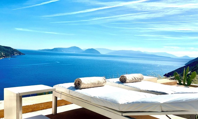 Vassiliki Villa | Villa independiente con piscina privada cerca de Sandy Beach y Pintoresco pueblo.