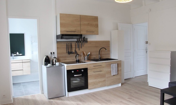 Argol Apartamento | 5 km from the beach: 2 rooms + bathroom 5 km from the beach