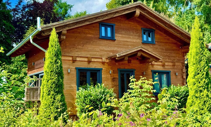 Hahnenklee Chalet De Esquí | Cabañas de madera de 5 estrellas con sauna + chimenea en los Alpes - estilo chalet, casa de campo romántica