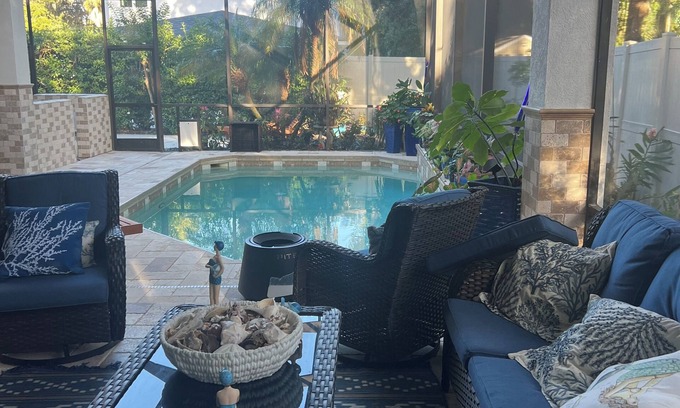 Ponte Vedra Beach Casa | 5 miles to TCP Available for TPC week 4-bedroom house 1 mile to beach.