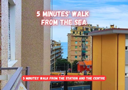 Loano Apartamento | 5 minutes from the beach with sea view