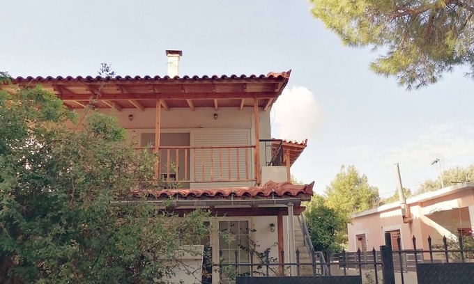 Ormos Agiou Ioannou Casa | 5 minutes sea sand beach ,30 minutes Athens Airport owners transfers & tours