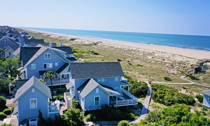 Flora's Bluff Casa | 5% Off Spring Deal! Oceanfront, Private Beach Access, Killegray Ridge,Shoals&BHI Club/Golf, Crofter