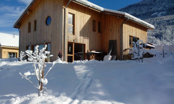 Saint-Julien-en-Vercors Cabaña | Ecogite para 5/7 personas con sauna tradicional en Vercors