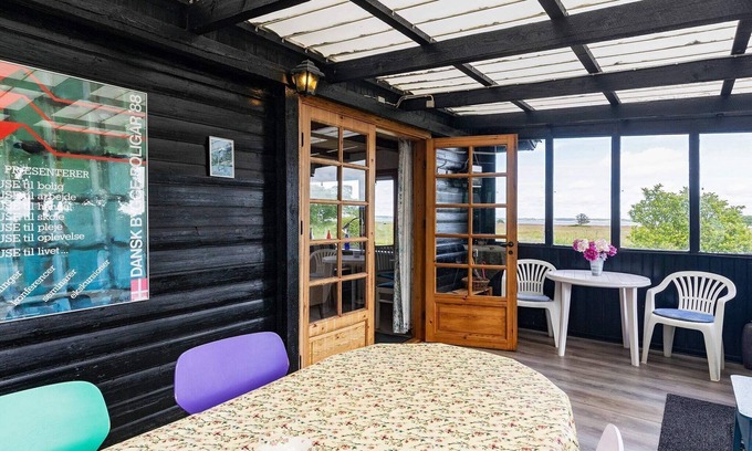 Roslev Casa | Casa de vacaciones elegante en Roslev con terraza