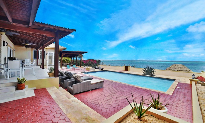 Sero Colorado Casa | ¡¡NUEVO LISTADO!! Villa frente al mar con piscina privada y palapa (por Baby Beach)
