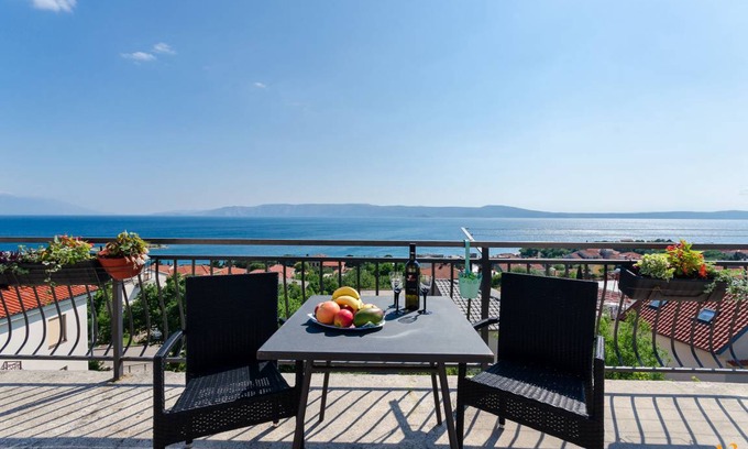 Novi Vinodolski Apartamento | 50 m² Apartamento ∙ 1 habitación ∙ 4 huéspedes