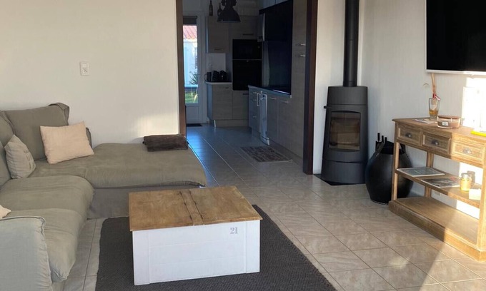 Barbatre Chalet De Esquí | A 500 m de la playa de Boucholeurs - Casa para 5