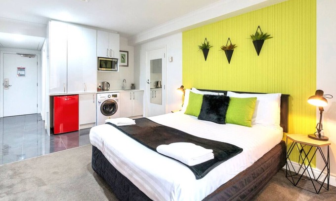 Auckland Central Business District Apartamento | Central Cute Studio with Kitchenette & Free WiFi