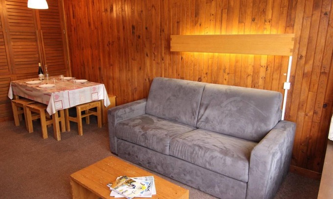 Val-Thorens Apartamento | A 50m de las pistas de esquí, Planta baja, balcón, tv, 48m², Val Thorens