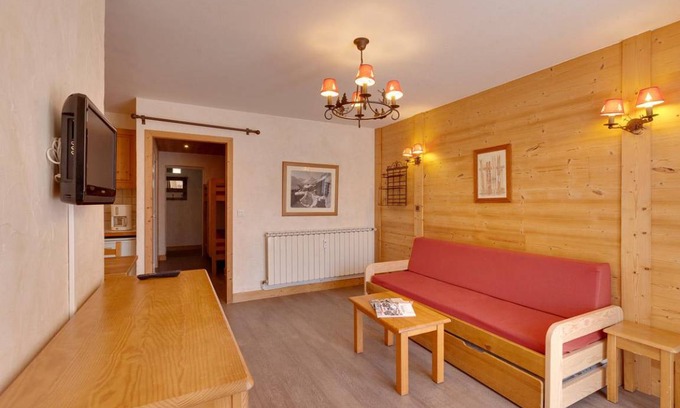 Les Deux Alpes Apartamento | 52 m² Apartamento ∙ 2 habitaciones ∙ 8 huéspedes
