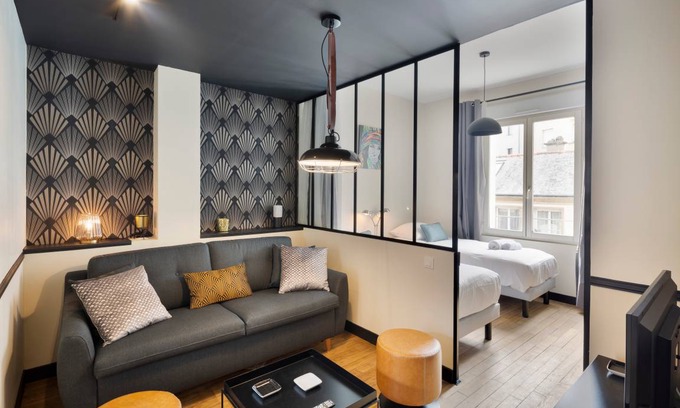 Bourg-l'Eveque Apartamento | 53 m² Apartamento ∙ 2 habitaciones ∙ 5 huéspedes