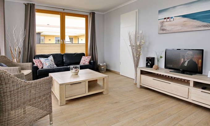 Boergerende-Rethwisch Apartamento | 58 m² Apartamento ∙ 2 habitaciones ∙ 4 huéspedes