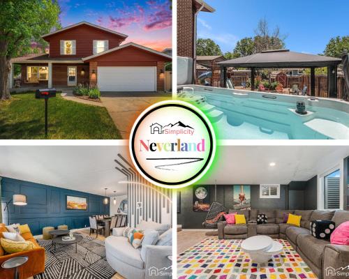 Northwest Arvada Casa | 5br Getaway W Spa Pool, Movie Theater & Arcade