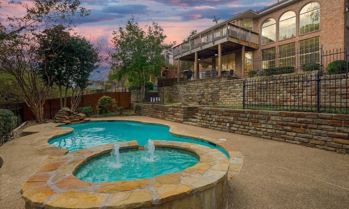 Rowlett Casa | 5BR Oasis w/Pool Steps from Lake Ray Hubbard