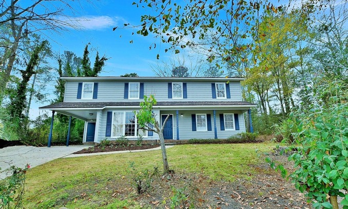 Fortson Casa | 5BR Spacious Retreat: Hot Tub, BBQ, Play Area