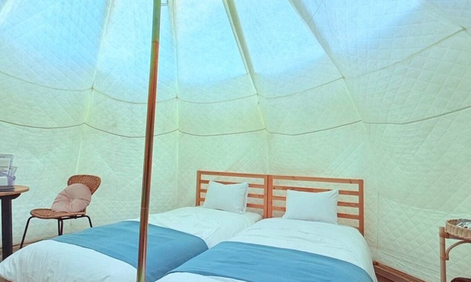Futo Cabina | 5m bell tent A overlooking Sagami Bay for 2 peopl / Ito Shizuoka