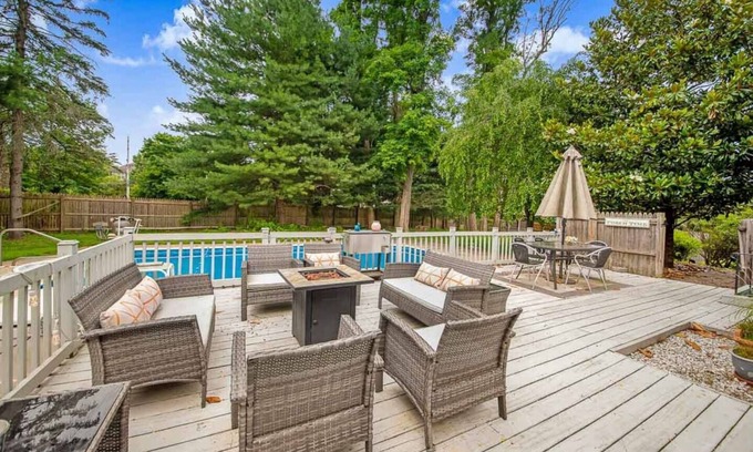 Ewing Casa | Oasis de seis habitaciones cerca de Princeton y Sesame Place