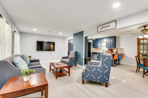 Church Street Casa | 6 Mi to Airport Riverdale Home with Private Pool!