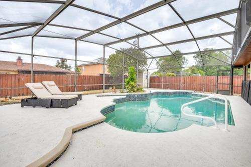 Deltona Lakes Casa | 6 Mi to Gemini Springs Park Chic Home with Pool!