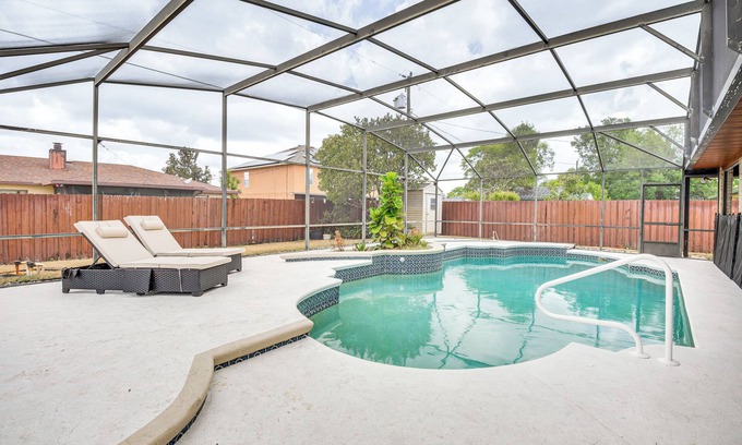 Deltona Lakes Casa | 6 Mi to Gemini Springs Park: Chic Home w/ Pool!