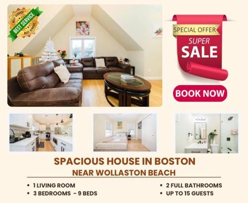 West Codman Hill - West Lower Mills Apartamento | 60-3 3BR Boston - Sleek Apartment near Franklin Park