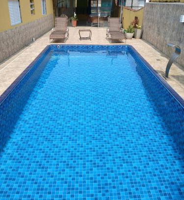 Balneario Itaoca Casa | 600 metros da praia piscina e churras 3 vagas