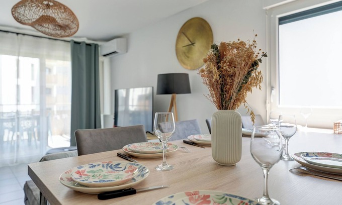 Saint-Priest Apartamento | 60m2 + Terrasse + Parking Sécurisé Proche Eurexpo