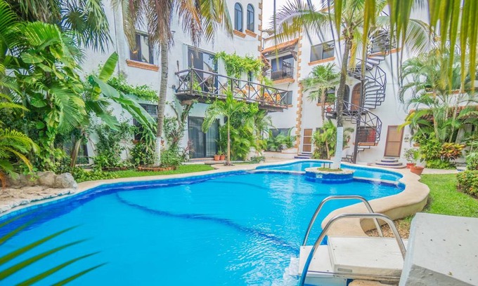 Centro de Playa del Carmen Condominio | 65 m² Apartamento ∙ 1 habitación ∙ 3 huéspedes