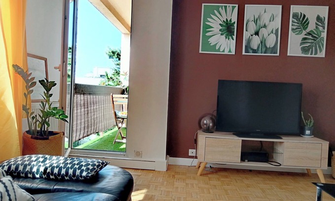 Bondy Apartamento | 65m2 Avec Garage, Balcon. Idéal Paris, Disney, CDG